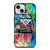 CHARLIE BROWN PEANUTS PEACE LOVE iPhone 15 Case Cover