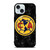 CLUB AMERICA AGUILAS FOOTBALL BLACK iPhone 15 Case Cover