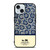COACH NEW YORK BLUE FLORAL BATIK iPhone 15 Case Cover