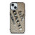 COACH NEW YORK LOGO ON LEATHER iPhone 15 Case Cover