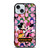 COACH PINK FLOWER MICKEY MINNIE iPhone 15 Case Cover