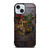 HOGWARTS HARRY POTTER WOODEN LOGO iPhone 15 Case Cover