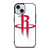 HOUSTON ROCKETS WHITE LOGO iPhone 15 Case Cover