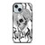 JUICE WORLD SKULL ART iPhone 15 Case Cover