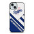 LA DODGERS WHITE BLUE STRIPS iPhone 15 Case Cover