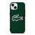 LACOSTE CROCODILE GREEN iPhone 15 Case Cover LACOSTE CROCODILE GREEN iPhone 15 Case Cover