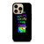 ANTI SOCIAL CLUB UNDEFEATED RAINBOW iPhone 14 Pro Max Case Cover