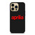 APRILIA MOTOR CARBON LOGO iPhone 14 Pro Max Case Cover