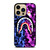 BAPE CAMO LOGO BLUE PURPLE iPhone 14 Pro Max Case Cover