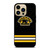 BOSTON BRUINS LOGO STRIPED iPhone 14 Pro Max Case Cover