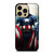 CAPTAIN AMERICA MARVEL ART iPhone 14 Pro Max Case Cover