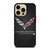CORVETTE STINGRAY C7 CARBON LOGO iPhone 14 Pro Max Case Cover
