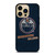 EDMONTON OILERS LOGO BLUE SUEDE iPhone 14 Pro Max Case Cover