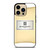 GIVENCHY PARIS GOLD LOGO 2 iPhone 14 Pro Max Case Cover