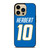 JUSTIN HERBERT LOS ANGELES CHARGERS NFL iPhone 14 Pro Max Case Cover