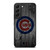 CHICAGO CUBS BASEBALL MLB WOOD LOGO Samsung Galaxy S22 Plus Case Cover