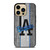 LA LOS ANGELES DODGERS WOODEN LOGO iPhone 14 Pro Max Case Cover