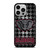 ALABAMA CRIMSON FOOTBALL SYMBOL iPhone 14 Pro Case Cover
