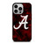 ALABAMA CRIMSON TIDE BADGE iPhone 14 Pro Case Cover