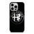 ALFA ROMEO METAL BLACK iPhone 14 Pro Case Cover