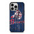 ATLANTA BRAVES RUSTY WOOD iPhone 14 Pro Case Cover