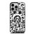 BAPE SHARK LOGO SUPREME BLACK WHITE iPhone 14 Pro Case Cover
