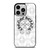 CHROME HEARTS WHITE iPhone 14 Pro Case Cover