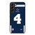 DALLAS COWBOYS DAK PRESCOTT 4 NFL NIKE Samsung Galaxy S22 Plus Case Cover