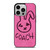 COACH NEW YORK RABBIT LEATHER PINK iPhone 14 Pro Case Cover