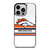 DENVER BRONCOS STRIPE LOGO iPhone 14 Pro Case Cover