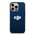 DJI DRONE CAMERA BLUE CARBON iPhone 14 Pro Case Cover