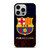 FC BARCELONA LOGO FOOTBALL iPhone 14 Pro Case Cover
