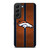 DENVER BRONCOS NFL METAL STRIPE Samsung Galaxy S22 Plus Case Cover