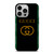 GUCCI ROUND BLACK iPhone 14 Pro Case Cover