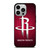 HOUSTON ROCKETS WOODEN LOGO 2 iPhone 14 Pro Case Cover