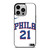 JOEL EMBIID PHILADELPHIA SIXERS KIT iPhone 14 Pro Case Cover