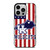 KENTUCKY WILDCATS AMERICAN FLAG iPhone 14 Pro Case Cover