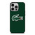 LACOSTE CROCODILE GREEN iPhone 14 Pro Case Cover