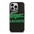 LACOSTE CROCODILE SUEDE iPhone 14 Pro Case Cover