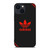 ADIDAS STRIPE RED LOGO iPhone 14 Plus Case Cover