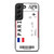 FLIGHT TICKETS FRANCE PARIS Samsung Galaxy S22 Plus Case Cover