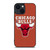 CHICAGO BULLS BASKETBALL EMBOSS iPhone 14 Plus Case Cover