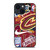 CLEVELAND CAVALIERS NBA STICKER BOMB iPhone 14 Plus Case Cover