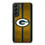 GREEN BAY PACKERS NFL METAL STRIPE Samsung Galaxy S22 Plus Case Cover