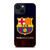 FC BARCELONA LOGO FOOTBALL iPhone 14 Plus Case Cover