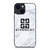GIVENCHY MARBLE LOGO iPhone 14 Plus Case Cover