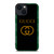 GUCCI ROUND BLACK iPhone 14 Plus Case Cover