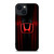 HONDA LOGO RED CARBON iPhone 14 Plus Case Cover