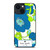 KATE SPADE BLUE FLORAL iPhone 14 Plus Case Cover