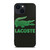 LACOSTE CROCODILE SUEDE iPhone 14 Plus Case Cover